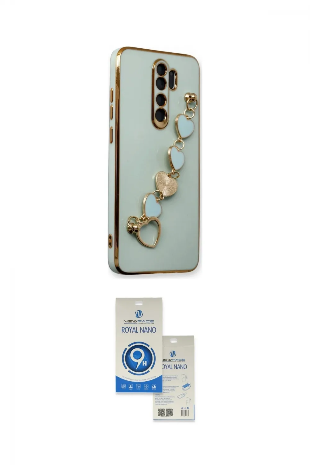 ieg™ Redmi Note 8 Pro Kılıf Nova Işık Prime - Şeffaf Royal Nano Ekran Koruyucu