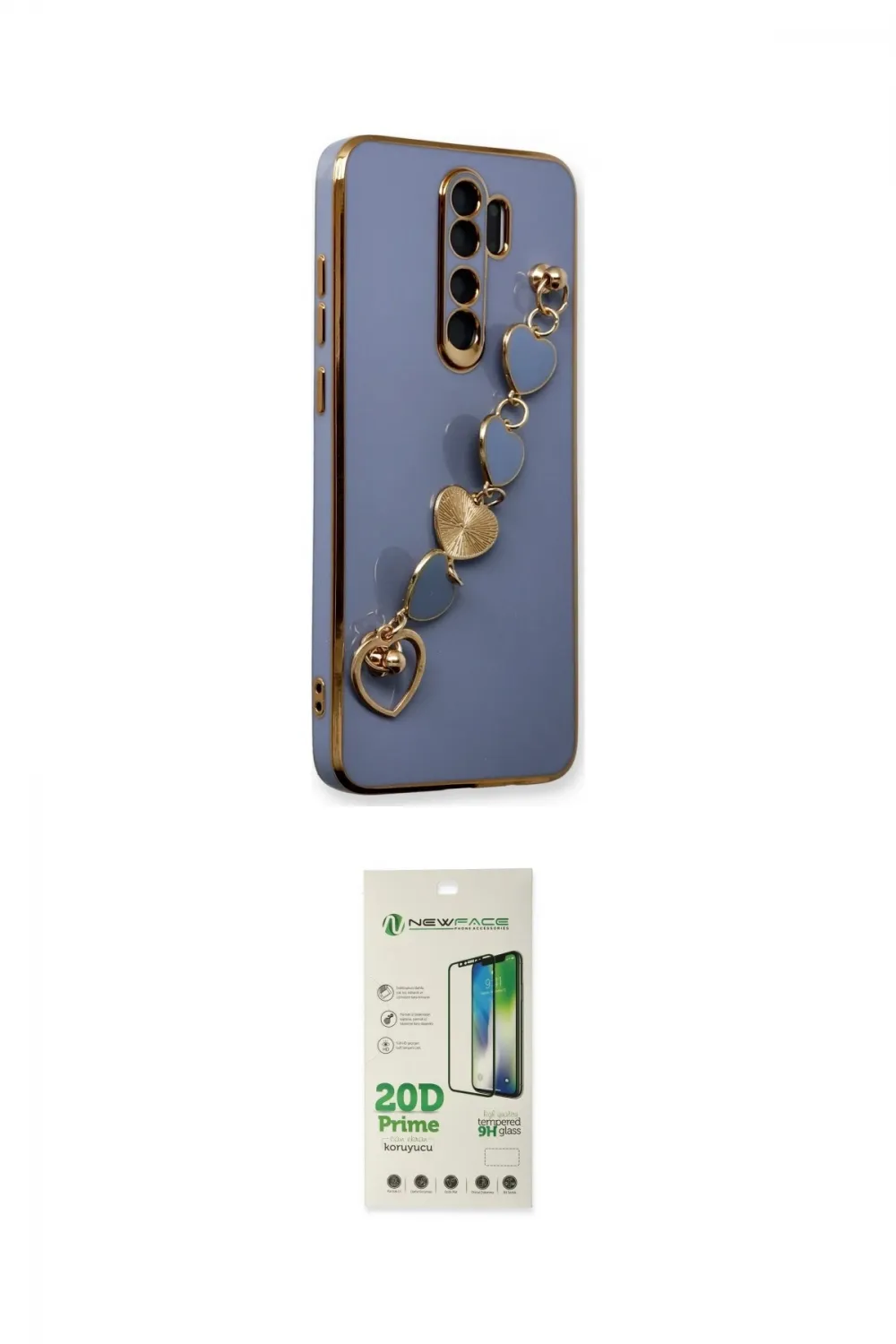 ieg™ Redmi Note 8 Pro Kılıf Nova Işık Prime - Siyah 20D Premium Cam Ekran Koruyucu