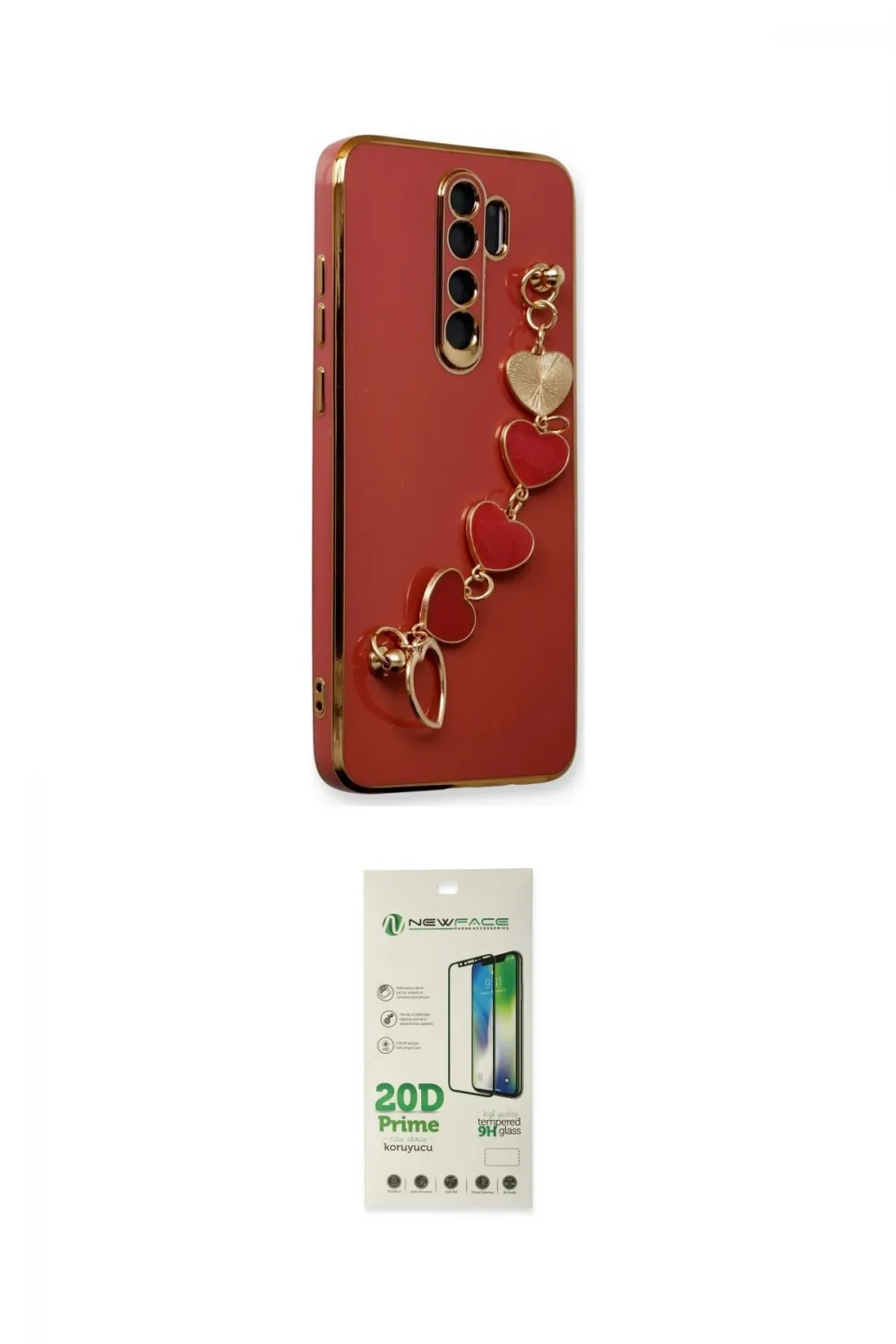 ieg™ Redmi Note 8 Pro Kılıf Nova Işık Prime - Siyah 20D Premium Cam Ekran Koruyucu