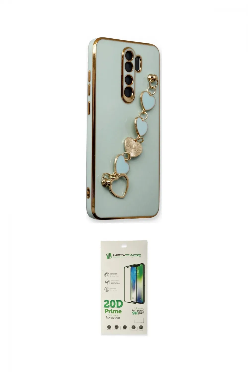 ieg™ Redmi Note 8 Pro Kılıf Nova Işık Prime - Siyah 20D Premium Cam Ekran Koruyucu