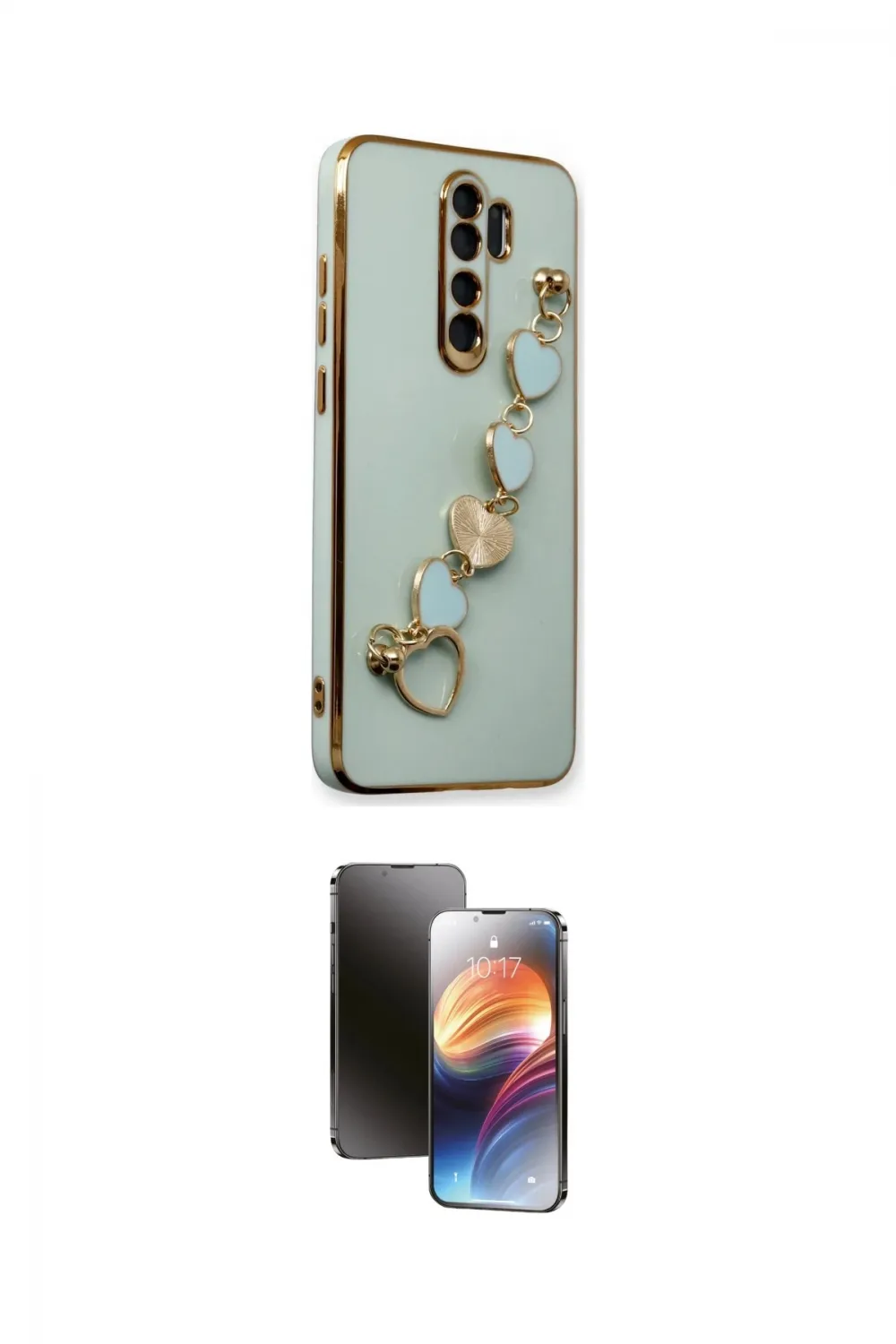 ieg™ Redmi Note 8 Pro Kılıf Nova Işık Prime - Siyah 3D Antistatik Mat Seramik Nano Ekran Koruyucu