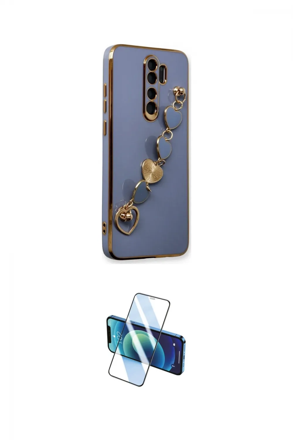 ieg™ Redmi Note 8 Pro Kılıf Nova Işık Prime - Siyah 3D Antistatik Seramik Nano Ekran Koruyucu