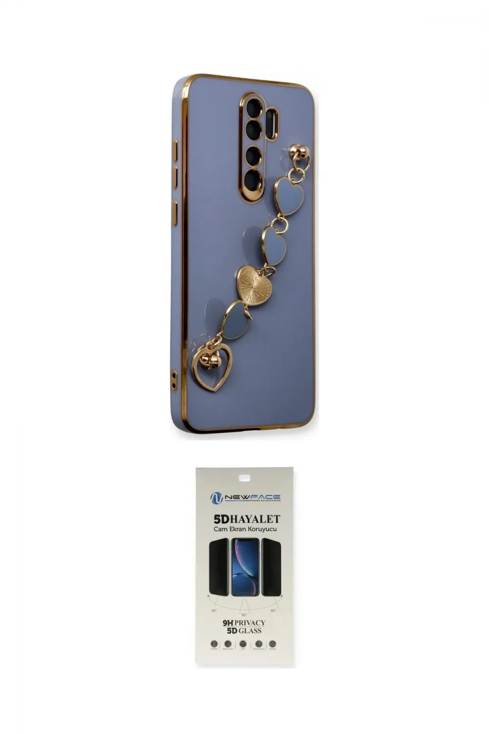 ieg™ Redmi Note 8 Pro Kılıf Nova Işık Prime - Siyah 5D Hayalet Cam Ekran Koruyucu