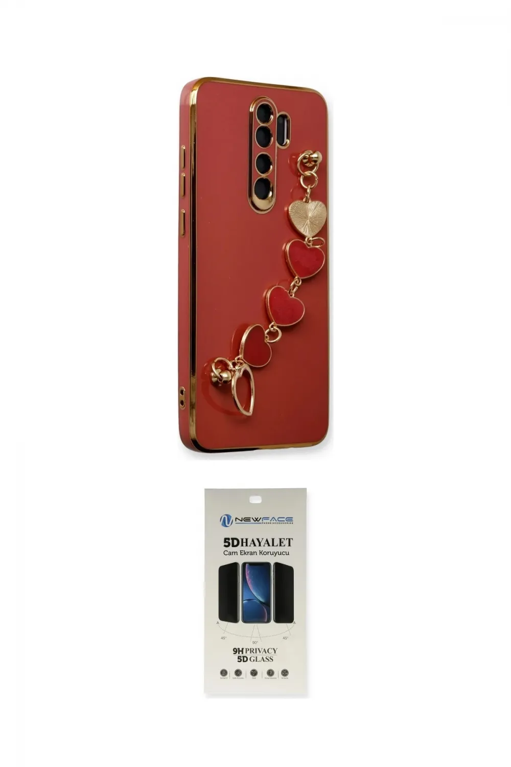 ieg™ Redmi Note 8 Pro Kılıf Nova Işık Prime - Siyah 5D Hayalet Cam Ekran Koruyucu
