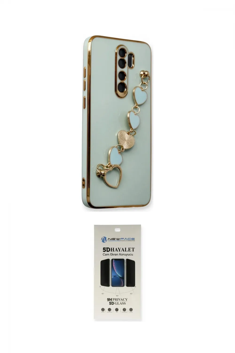 ieg™ Redmi Note 8 Pro Kılıf Nova Işık Prime - Siyah 5D Hayalet Cam Ekran Koruyucu