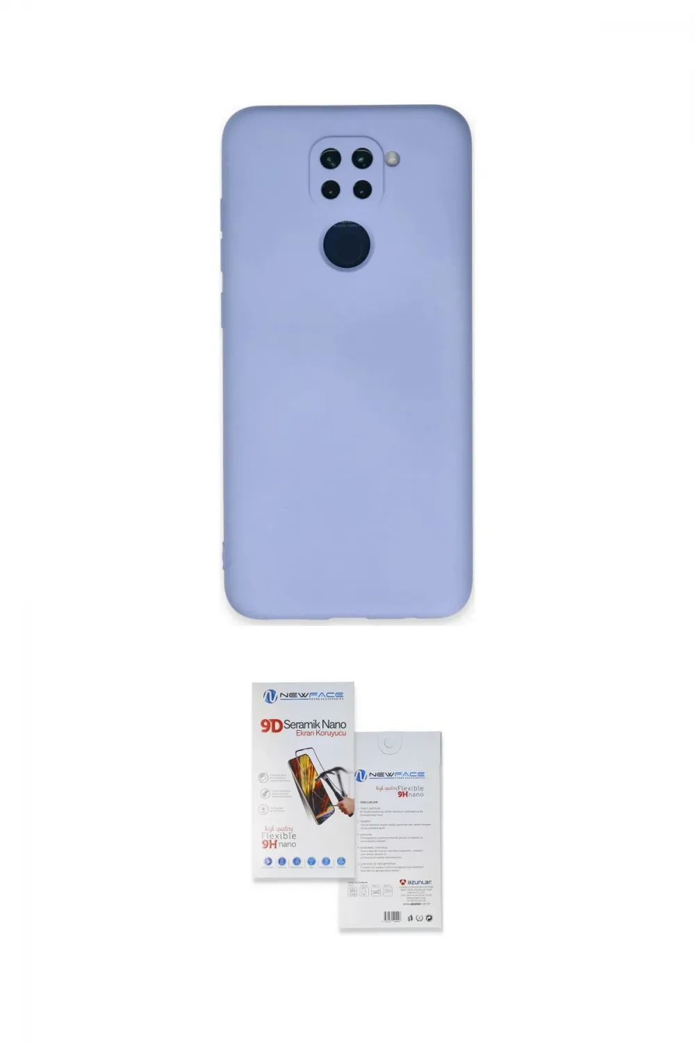 ieg™ Redmi Note 9 Kılıf Ahenk Serisi - Siyah Seramik Nano Ekran Koruyucu