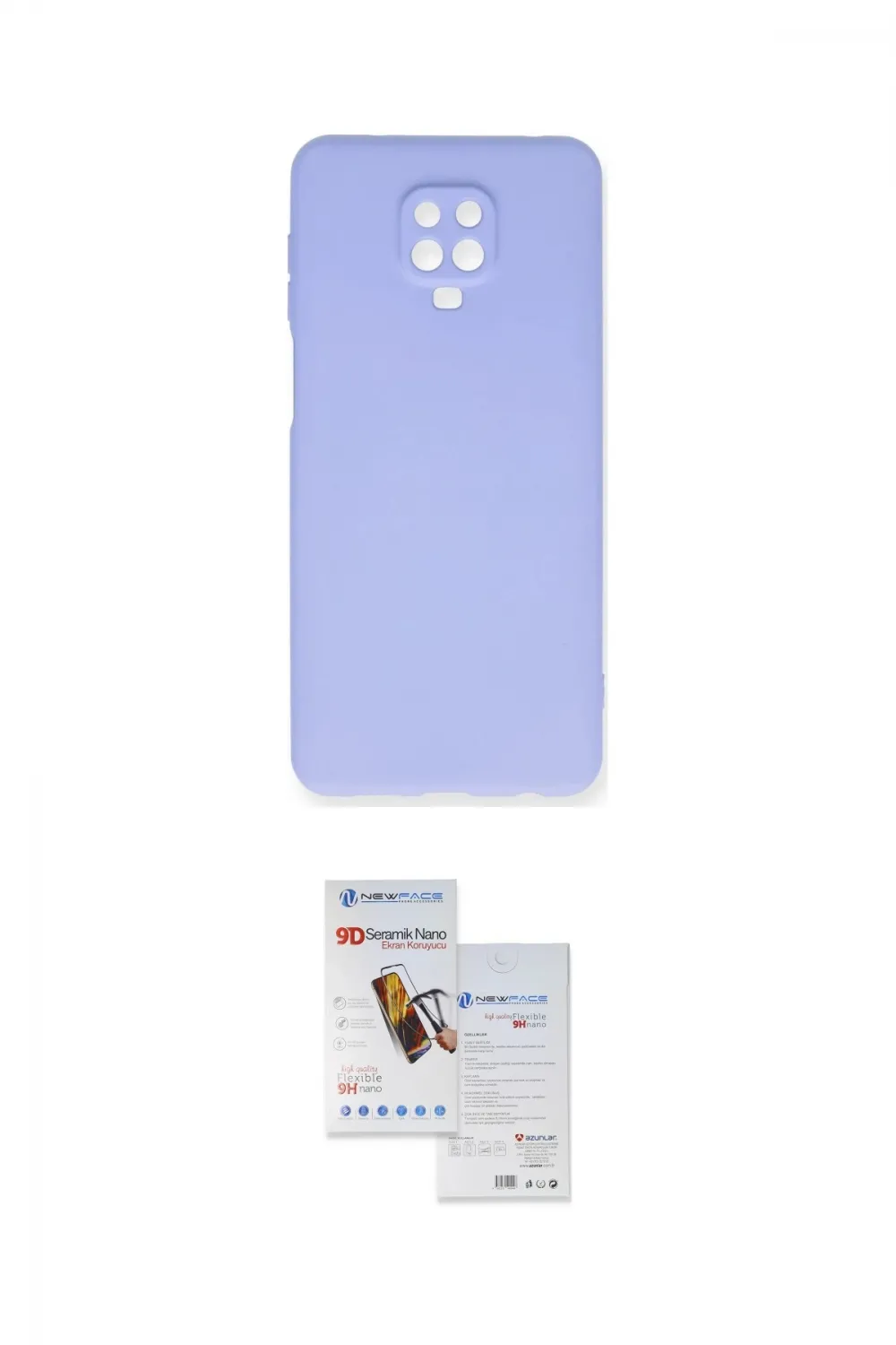 ieg™ Redmi Note 9 Pro Kılıf Ahenk Serisi - Siyah Seramik Nano Ekran Koruyucu