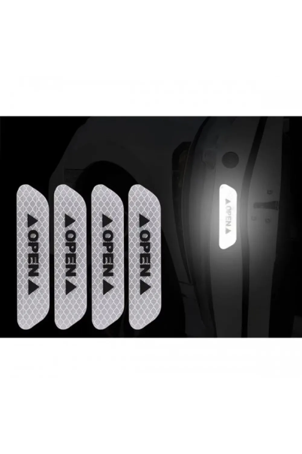 Reflektif Araç Kapı Stickerı