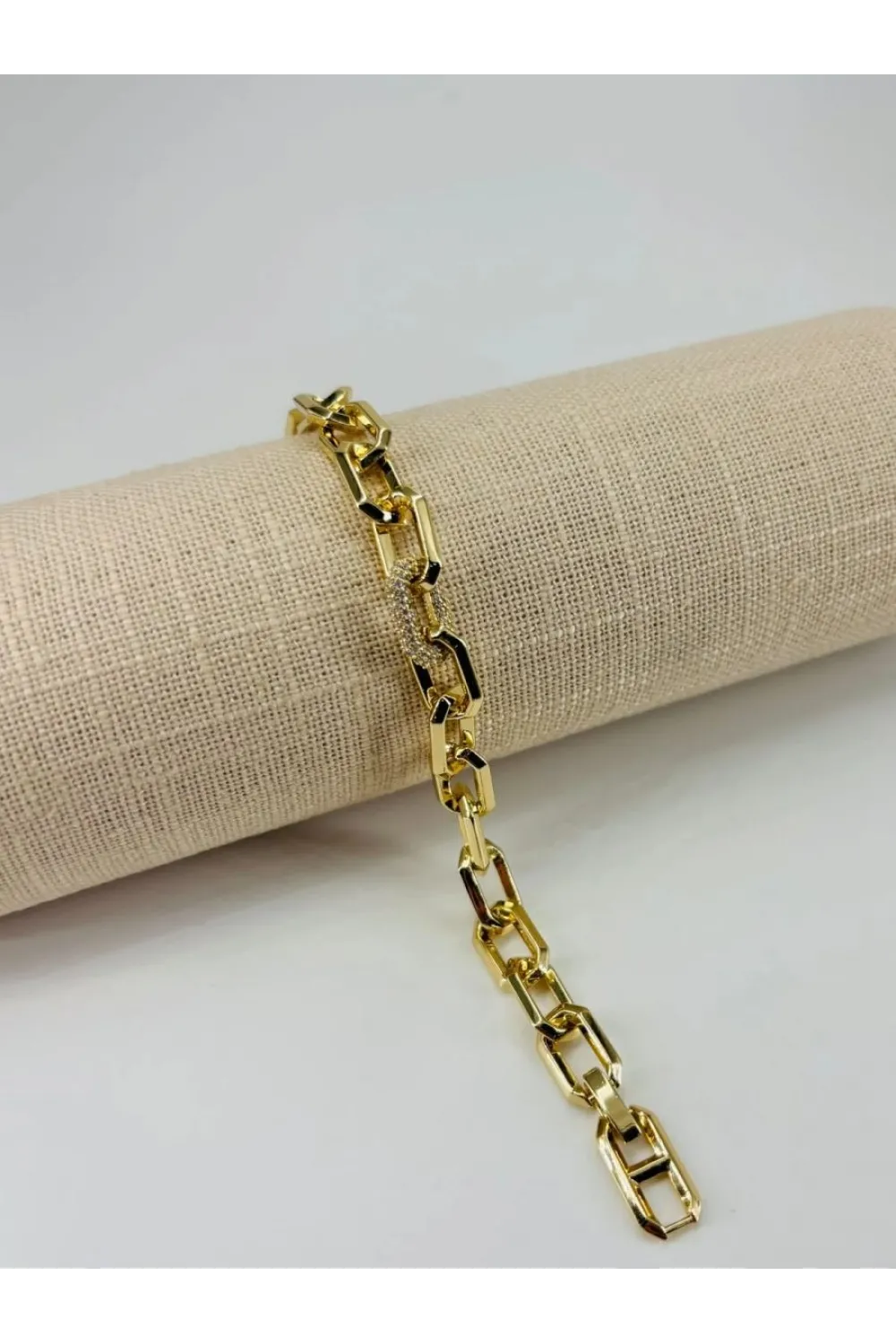 IEG - Renk  Pirinç Cm Bileklik 17+2 Cm  - Kbl0482