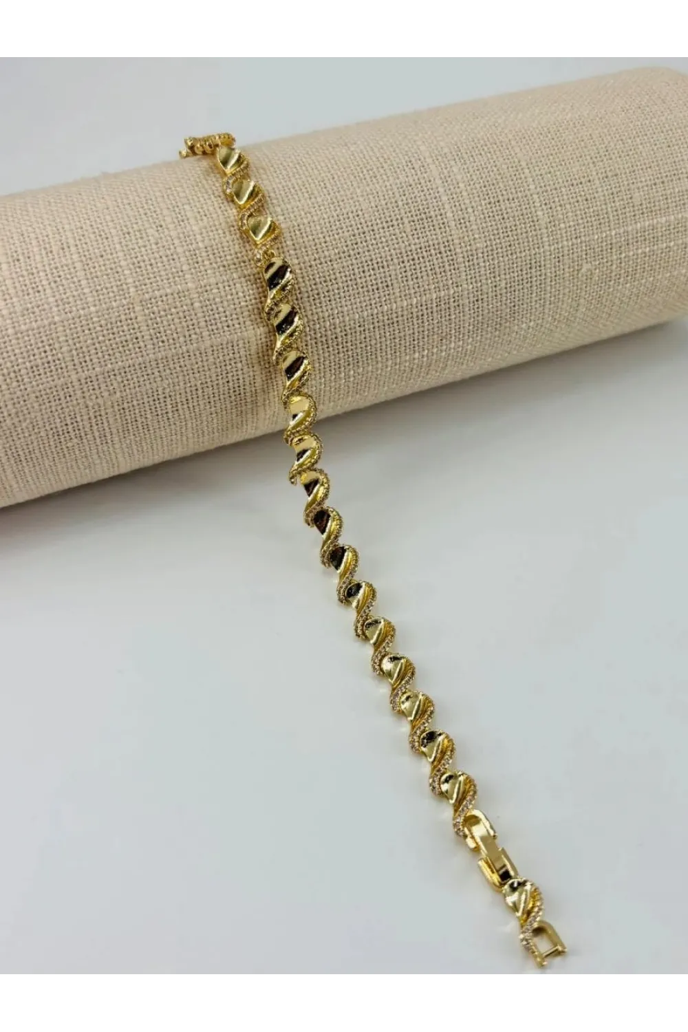 IEG - Renk  Pirinç Cm Bileklik 17+2 Cm  - Kbl0522