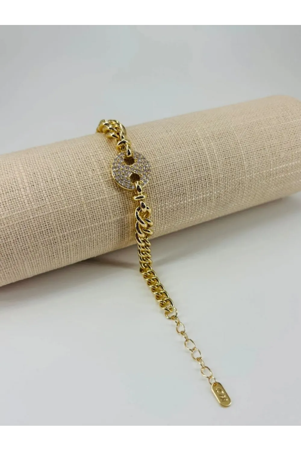 IEG - Renk  Pirinç Cm Bileklik 17+4 Cm  - Kbl0515