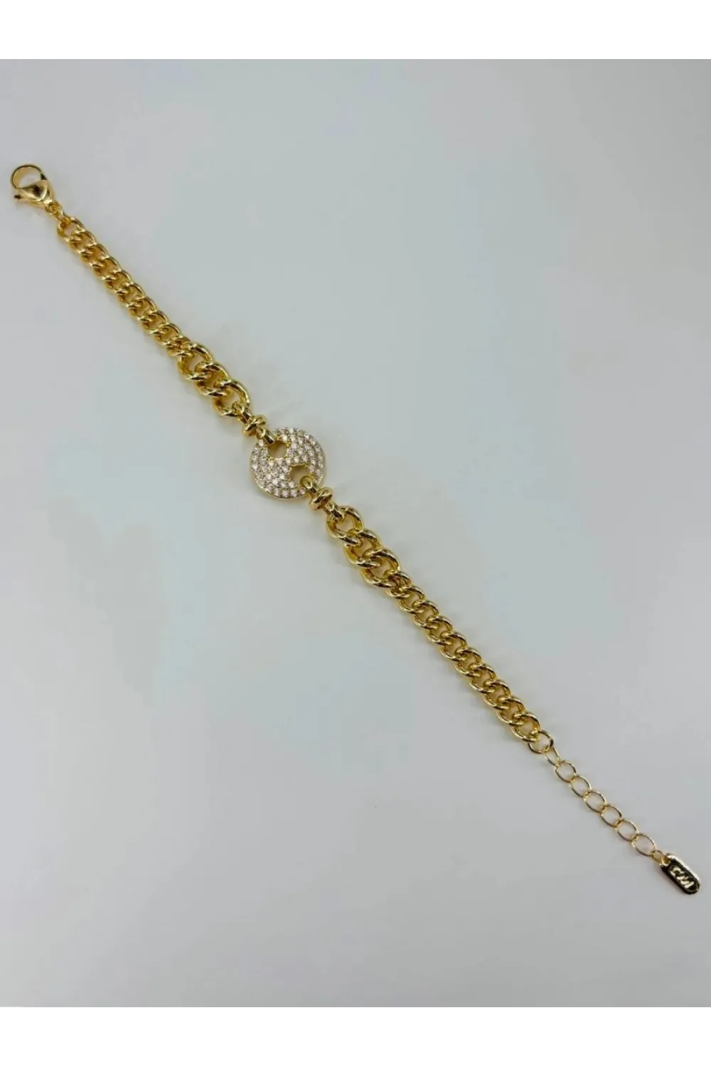 IEG - Renk  Pirinç Cm Bileklik 17+4 Cm  - Kbl0515