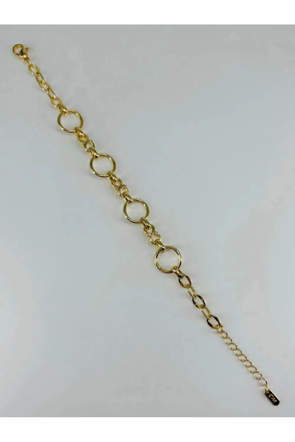 IEG - Renk  Pirinç Cm Bileklik 17+4 Cm  - Kbl0555