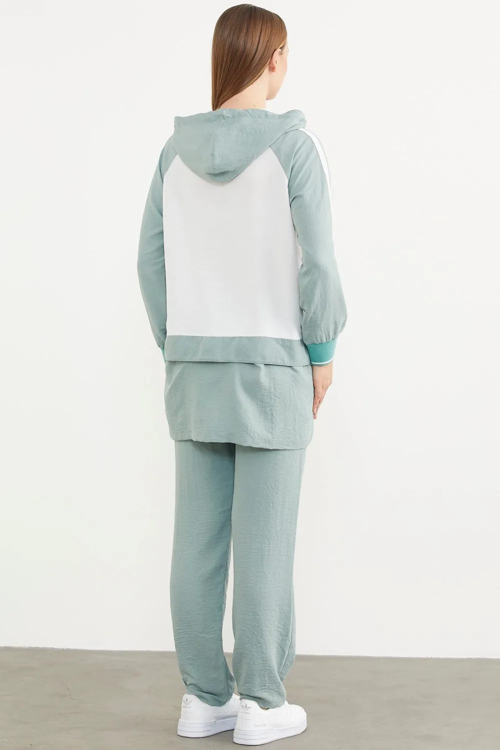 ieg™ Sementa 76318 Fermuarlı Tunik Krep Takım