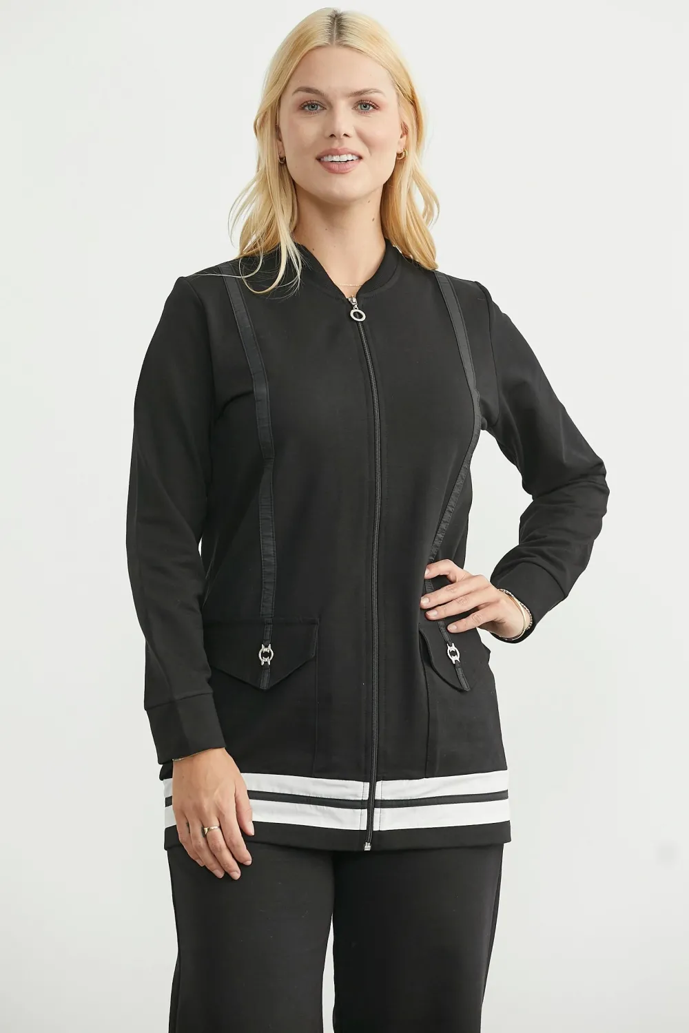 ieg™ Sementa 76511 Tam Fermuarlı Tunik Eşofman Takım