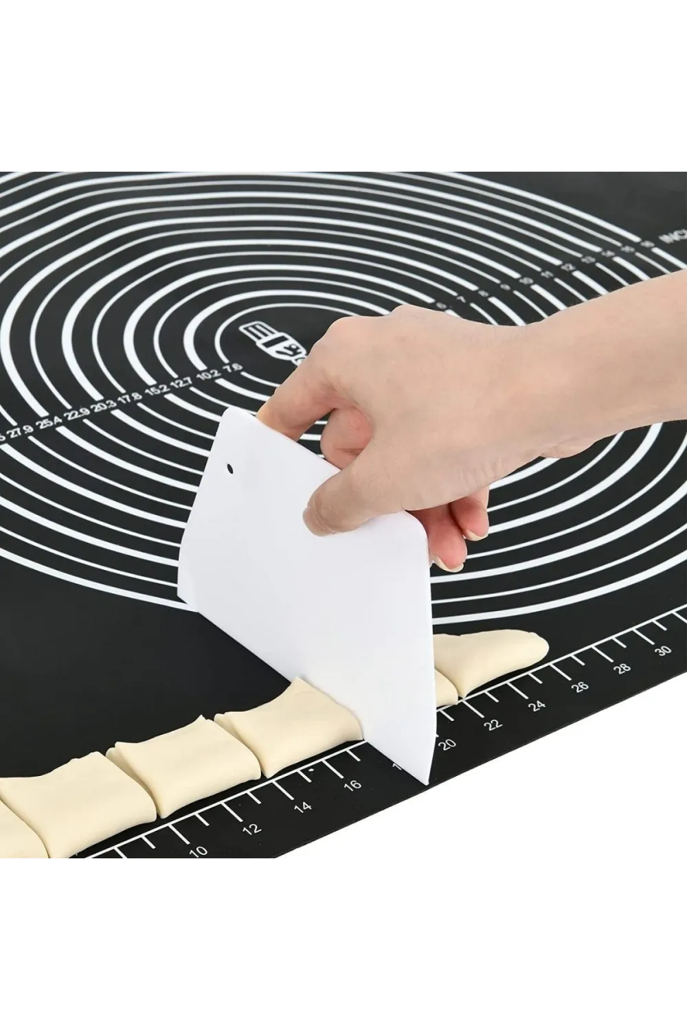 Silikon Çok Amaçlı Geniş Hamur Matı Hamur Açma Matı 40*50 cm