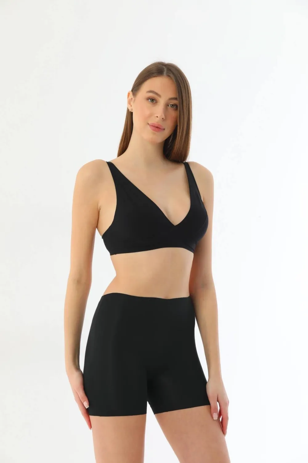 Siyah MI 2703 Lazer Kesim İz Yapmaz Hayalet Boxer