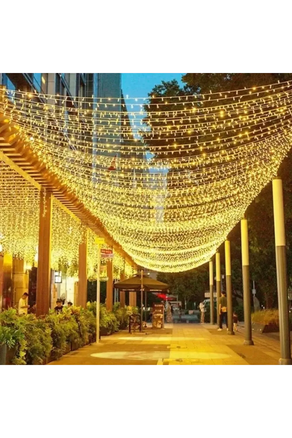 Solar Peri Led 20m 200 Led Gün Işığı