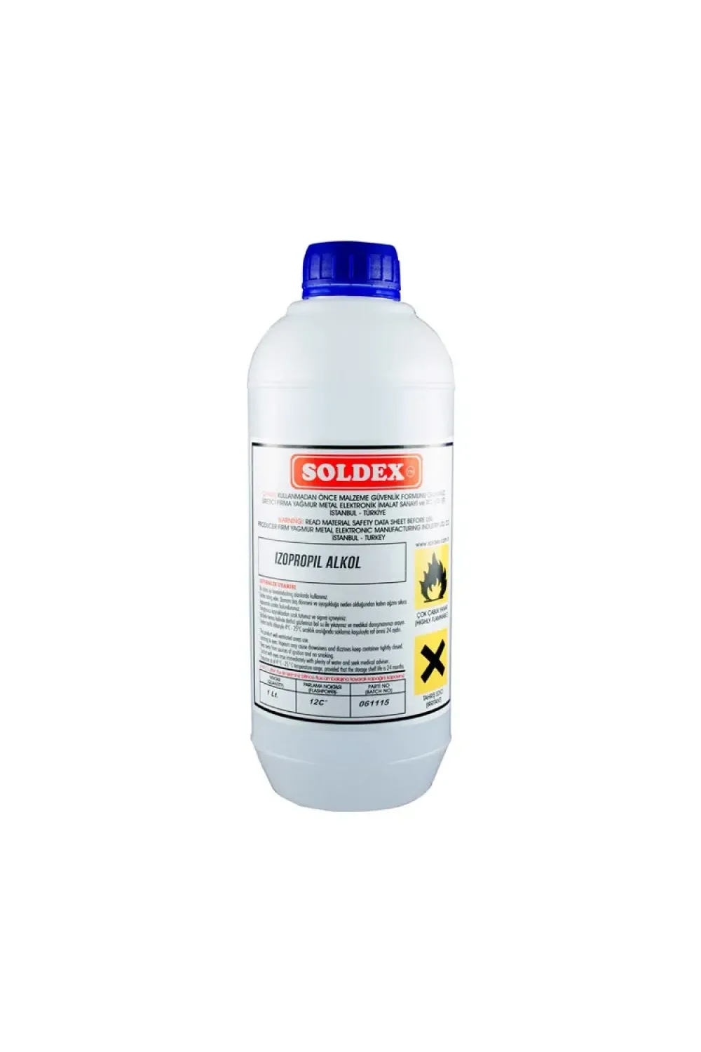 ieg™ Soldex İzopropil Alkol 1 Lt - %99,9 Saf İPA