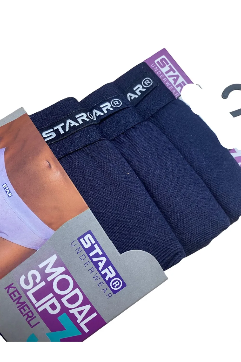 ieg™ Star 109 Erkek 3lü Modal Slip