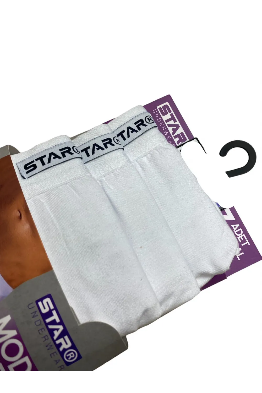ieg™ Star 109 Erkek 3lü Modal Slip
