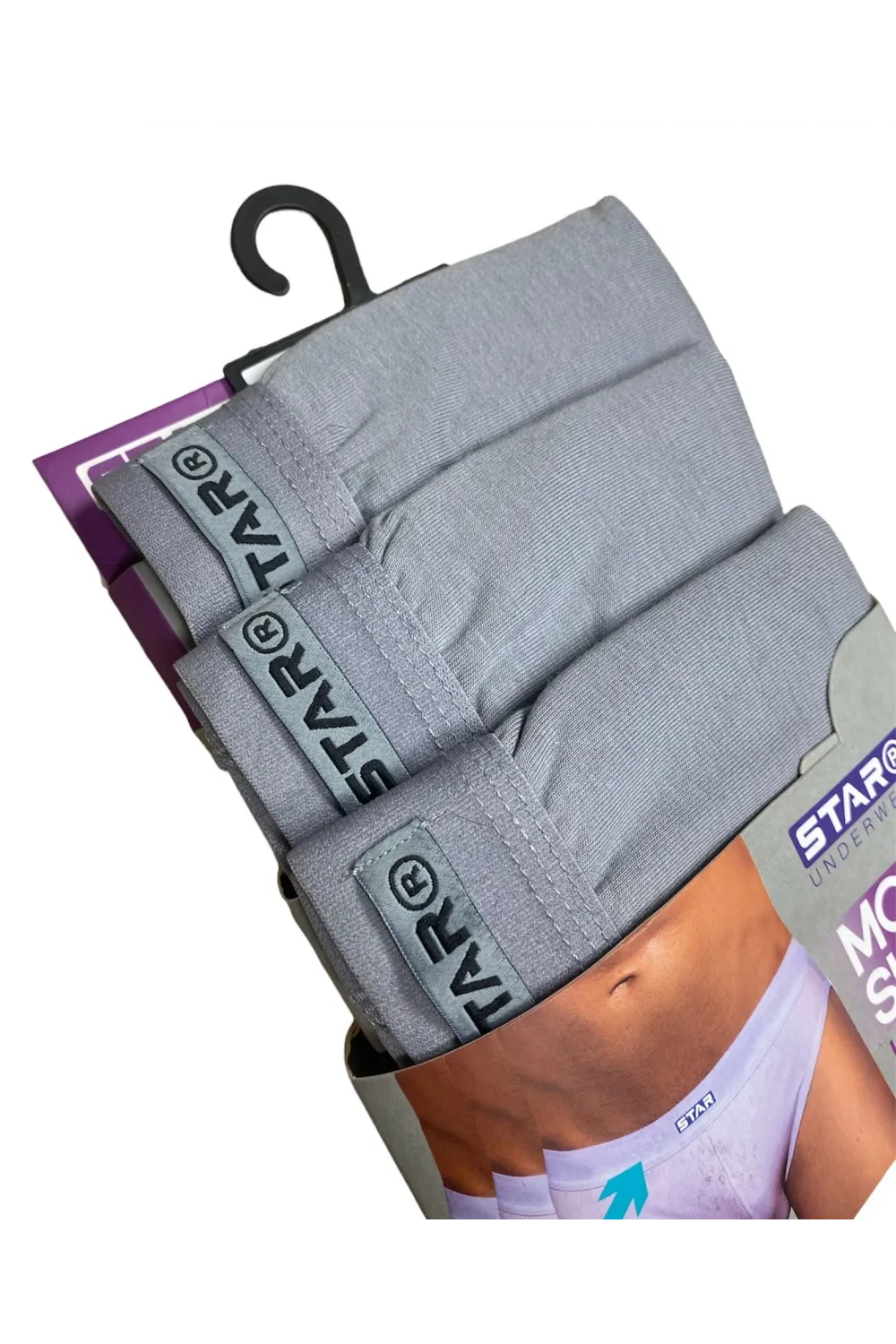 ieg™ Star 109 Erkek 3lü Modal Slip