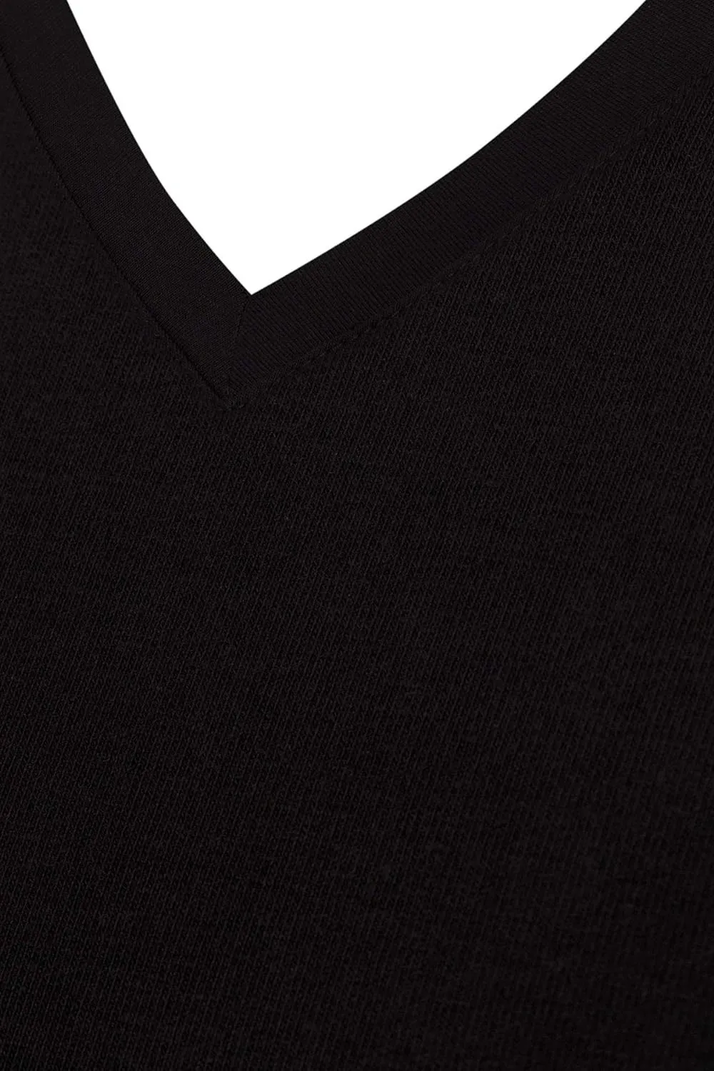 ieg™ Star 206 Modal Yarım Kol V-Yaka T-Shirt Atlet
