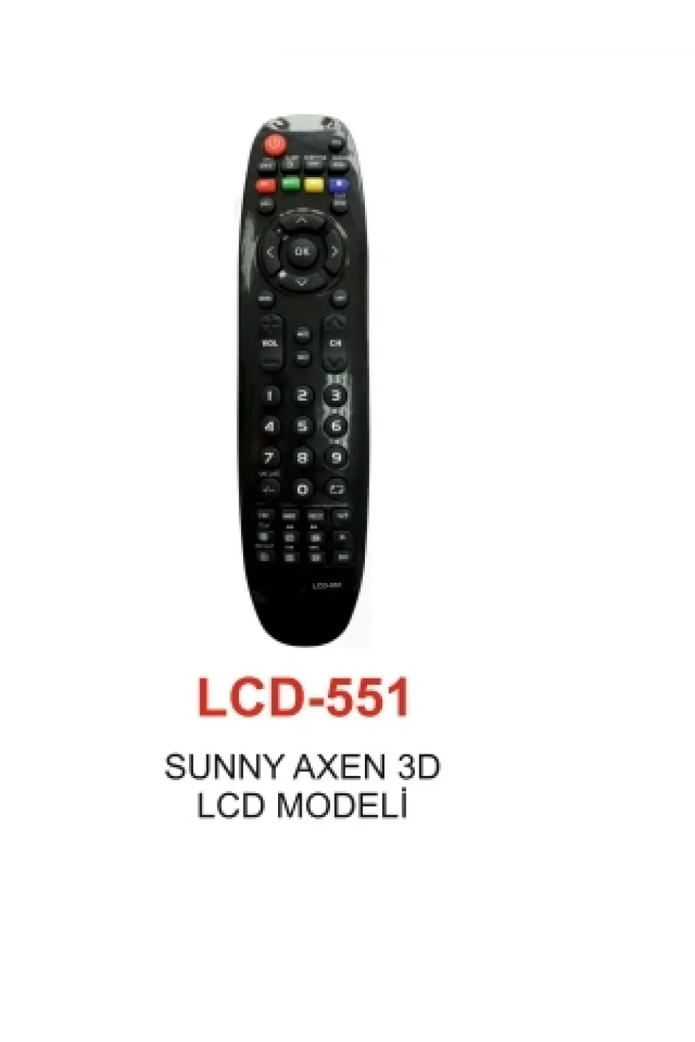 ieg™ Sunny - Axen 3d Serisi Tv Kumandası Lcd 551