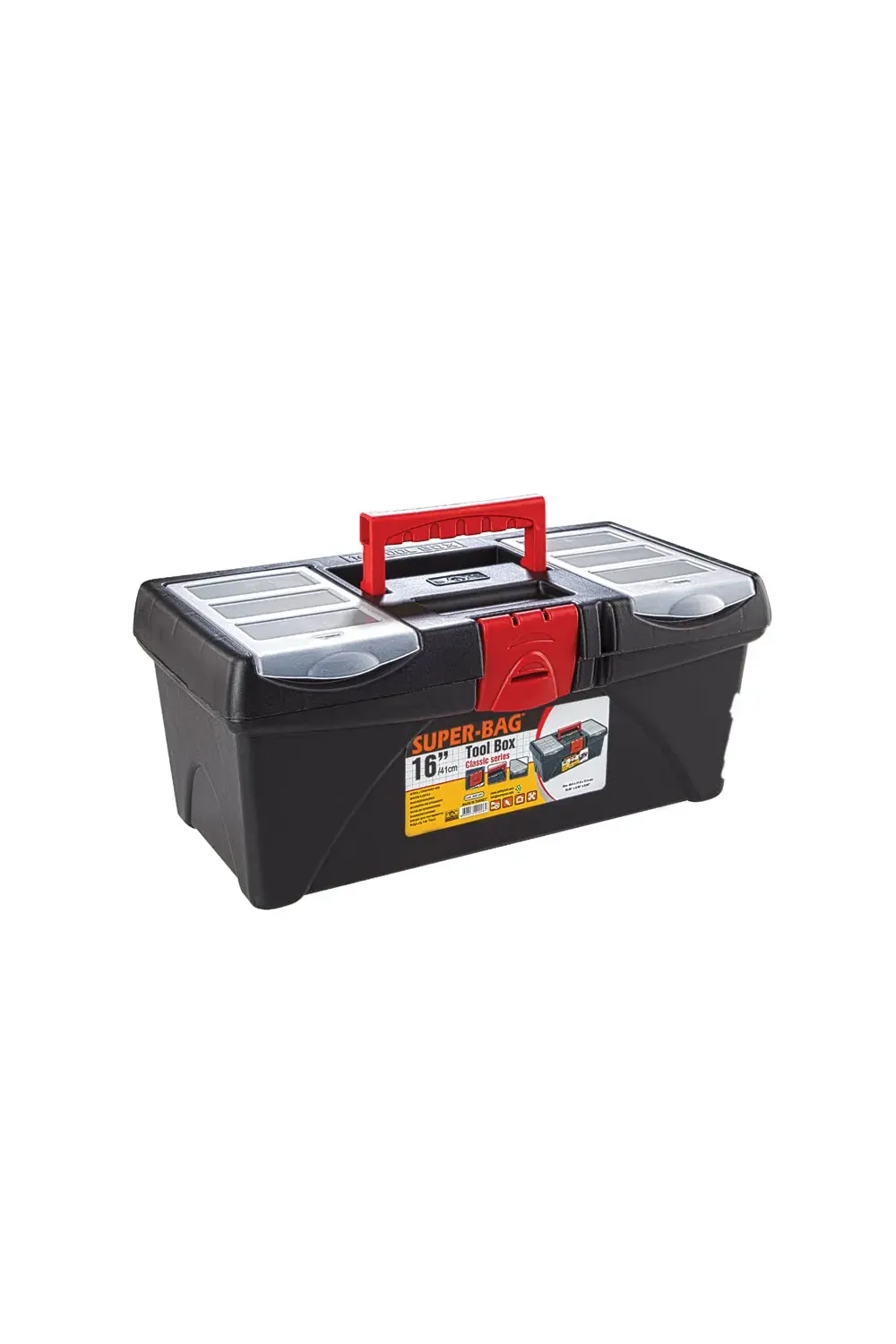 ieg™ Super Bag ASR-2017 16 inç Takım Çantası - Plastik Kilitli