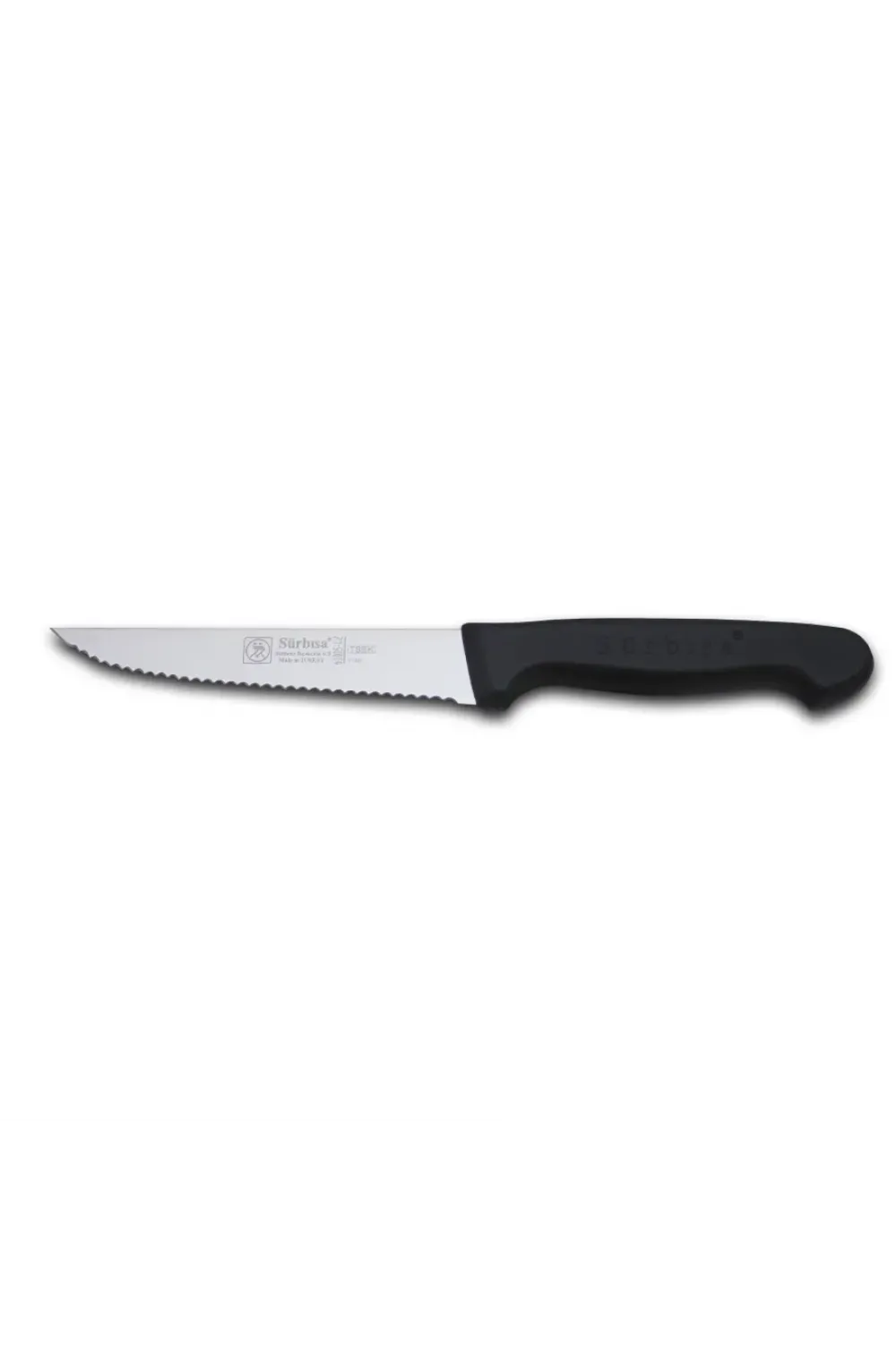 ieg™ Sürbısa 61005LZ - Lazerli Tırtıklı Sebze, Steak ve Biftek Bıçağı 12,5 cm
