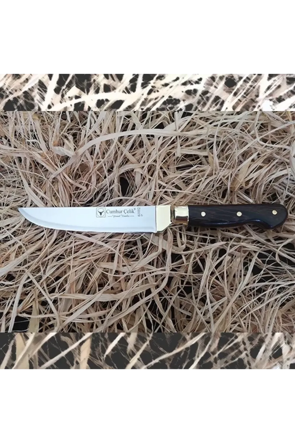ieg™ Sürmene Cumhur Çelik 61002 Mutfak Bıçağı No:2, 13 cm, Venge Sap
