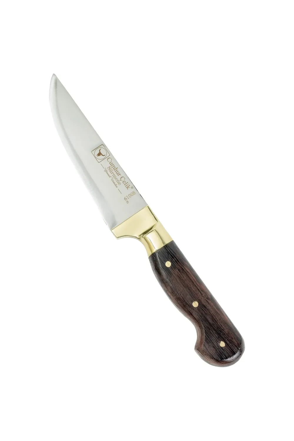 ieg™ Sürmene Cumhur Çelik 61008 Kasap Kurban Bıçağı, 14,5 cm, Venge Sap