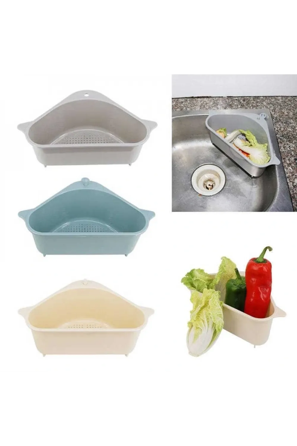 ieg™ Süzgeçli Lavabo Süzgeci – Vakum Aparatlı Kenar Süzgeci