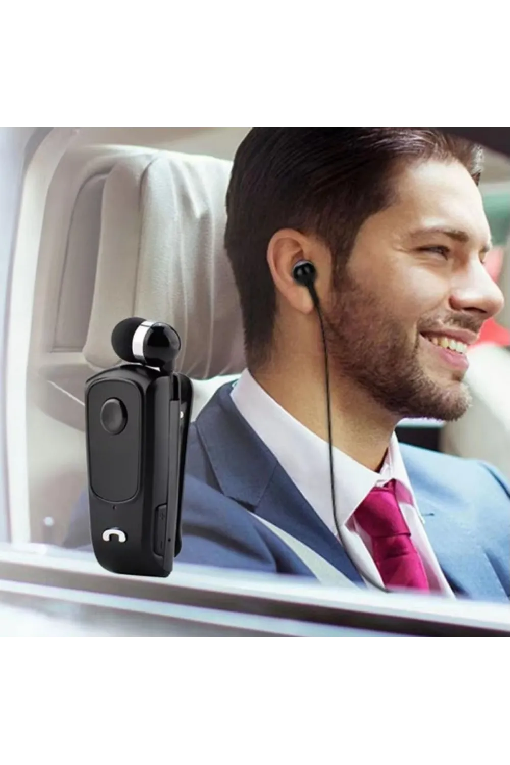 Telefon Bağlantılı Makaralı Kulaklıklı Bluetooth Kulaklık