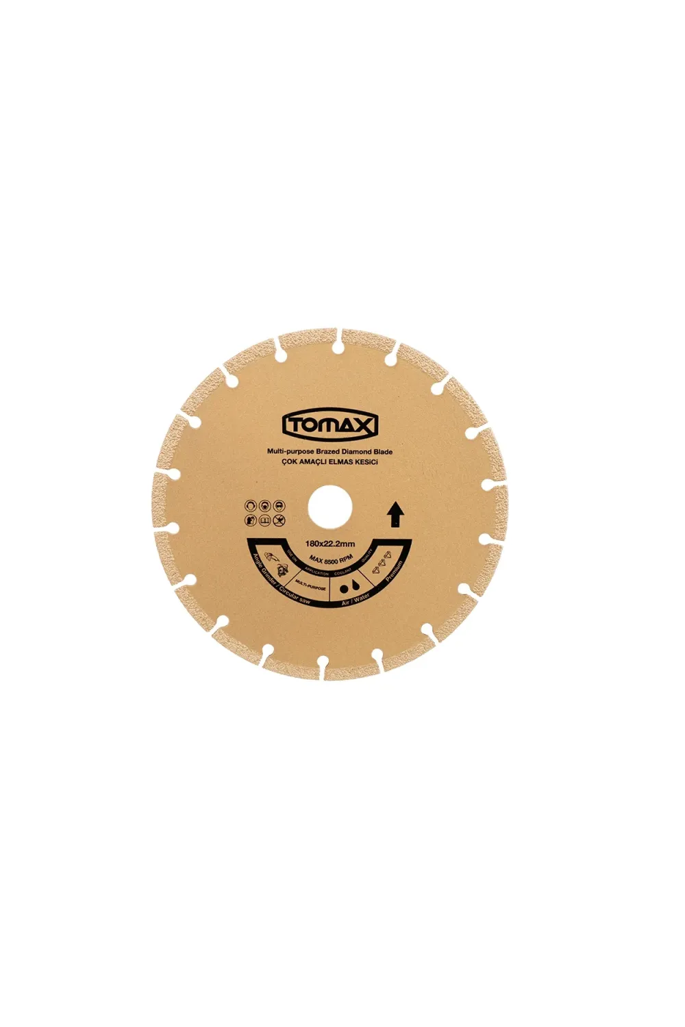 ieg™ Tomax Çok Amaçlı Elmas Kesici Disk - 115x22
