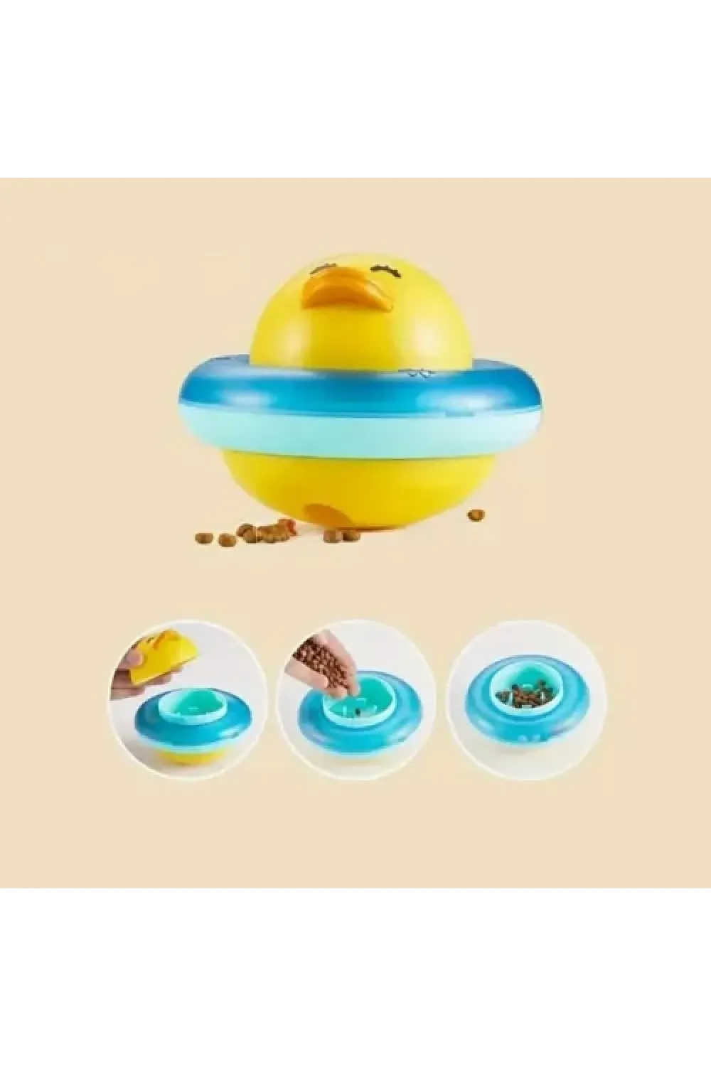 UFO Şekilli Ördek Kedi Oyuncağı