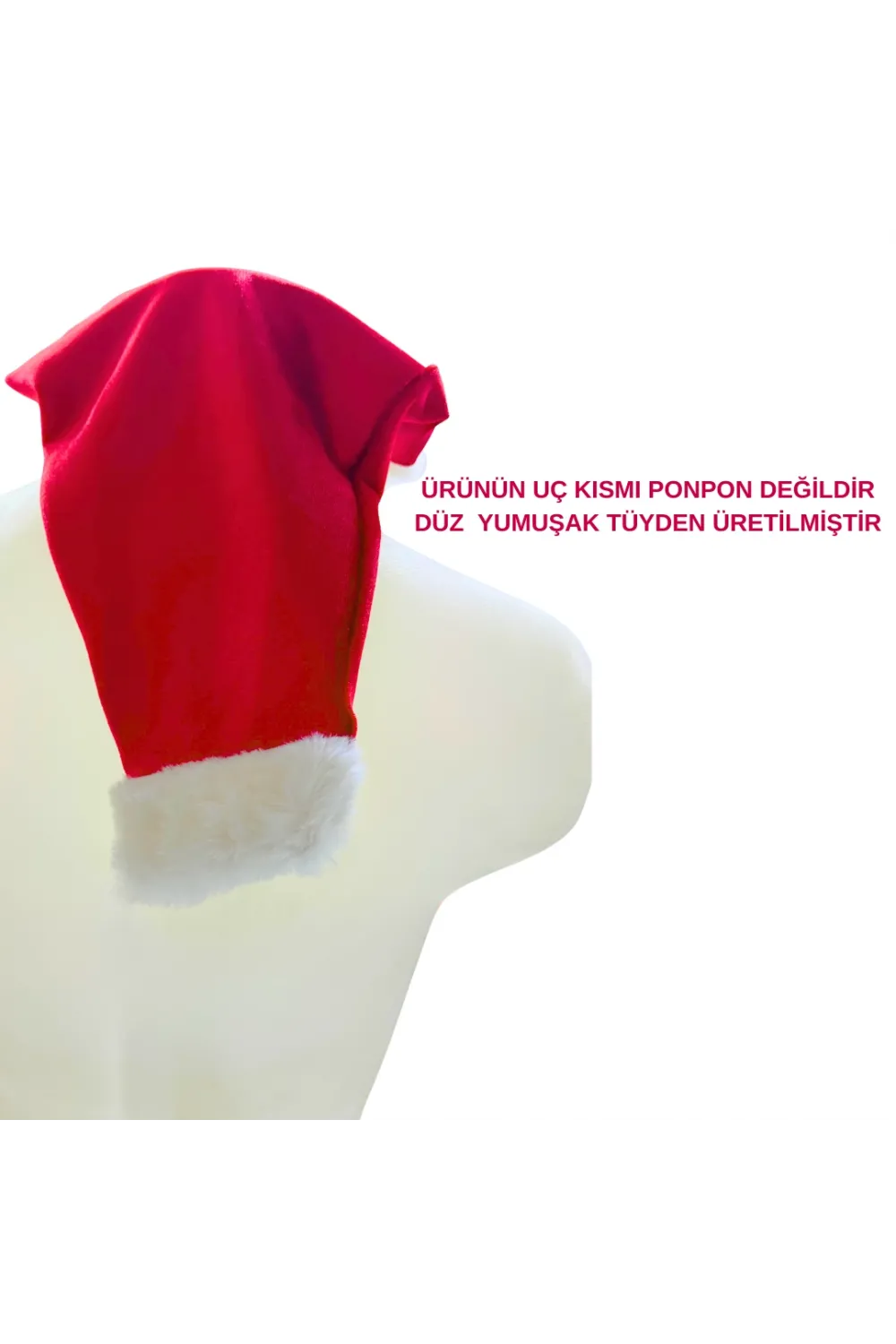 UNİSEKS Seksi Kadife Yılbaşı Şapkası IEG9302