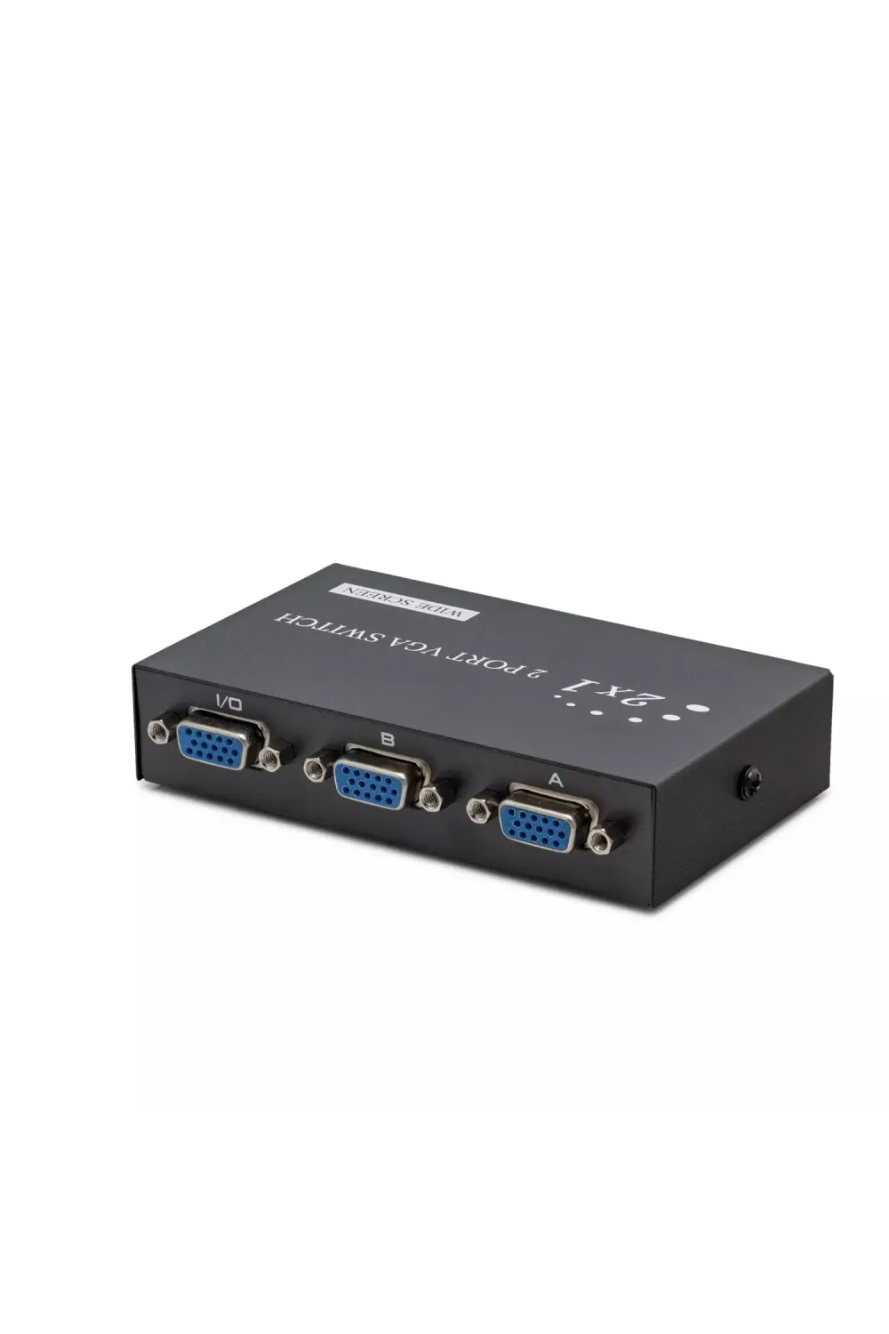 Vga Switch 54 Mhz 2 Giriş 1 Çikiş Butonlu Geçiş 2 Port HDX1280