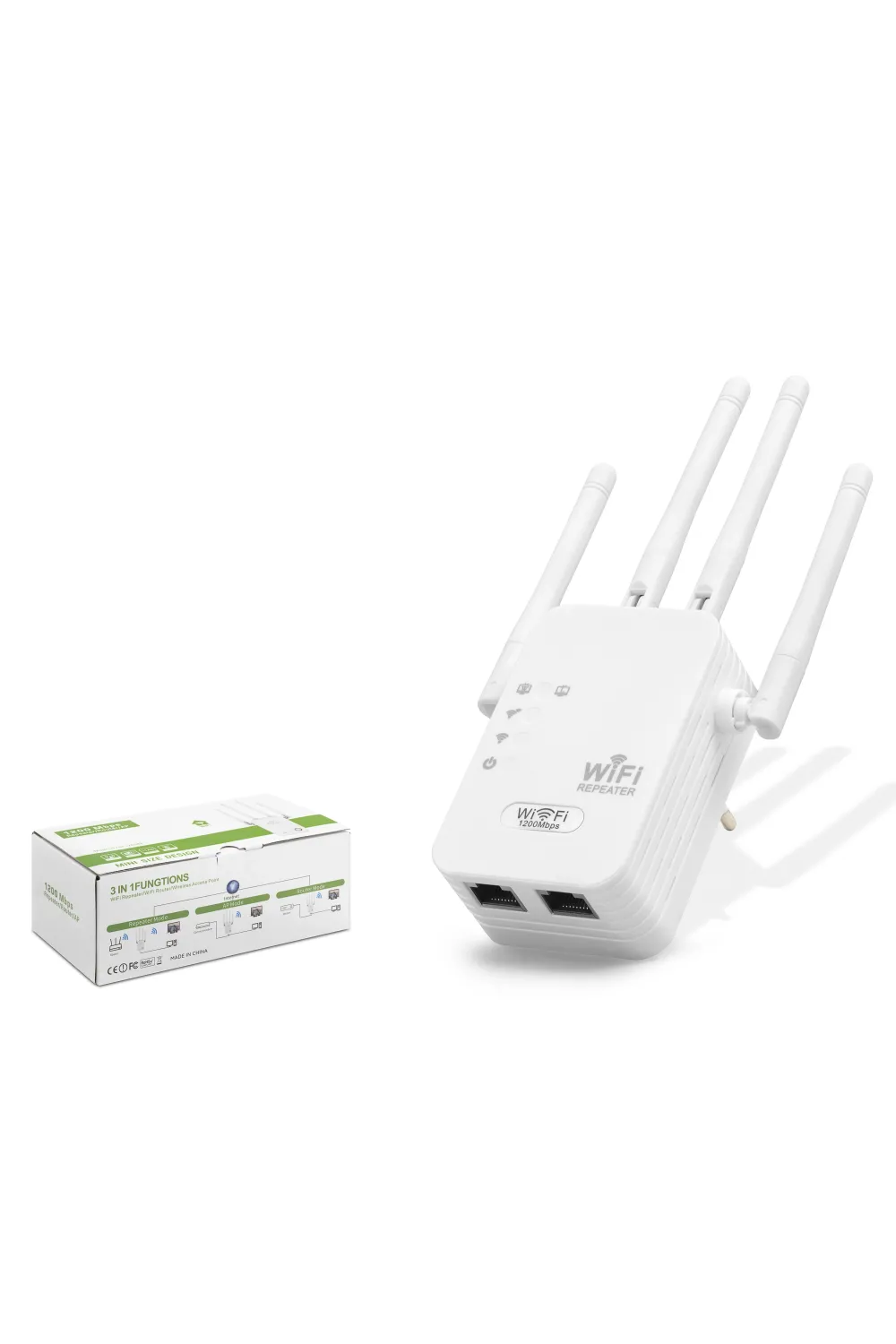 Wifi Repeater / Router / Ap Dual Band 1200 Mbps - Beyaz LV-U7AC