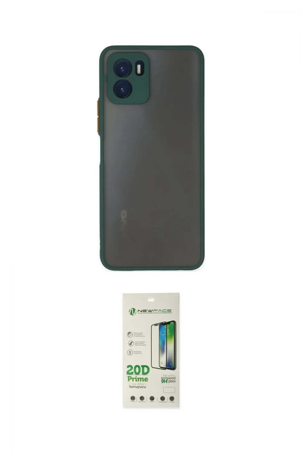 ieg™ Y15S Kılıf Ahenk Çizgi Serisi - Siyah 20D Premium Cam Ekran Koruyucu