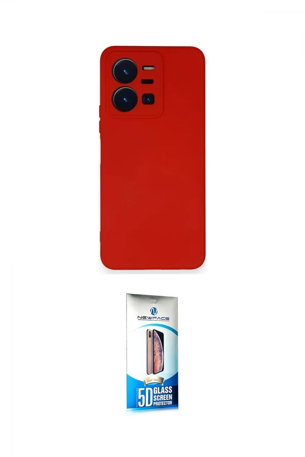 ieg™ Y35 Kılıf Ahenk Serisi - Siyah 5D Eko Cam Ekran Koruyucu