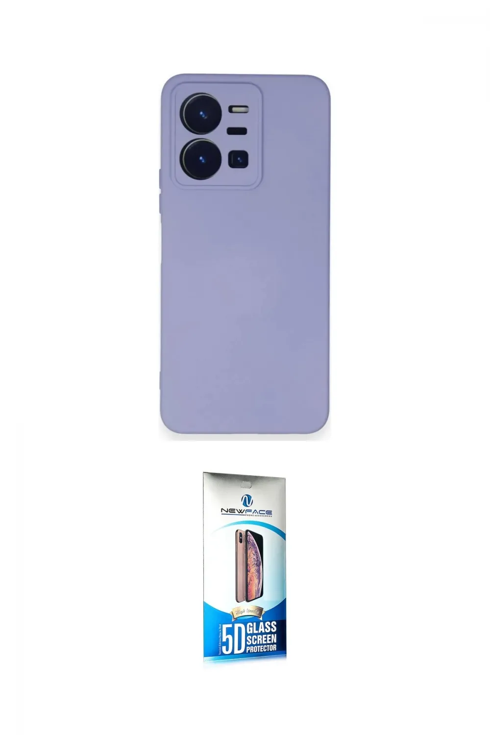 ieg™ Y35 Kılıf Ahenk Serisi - Siyah 5D Eko Cam Ekran Koruyucu