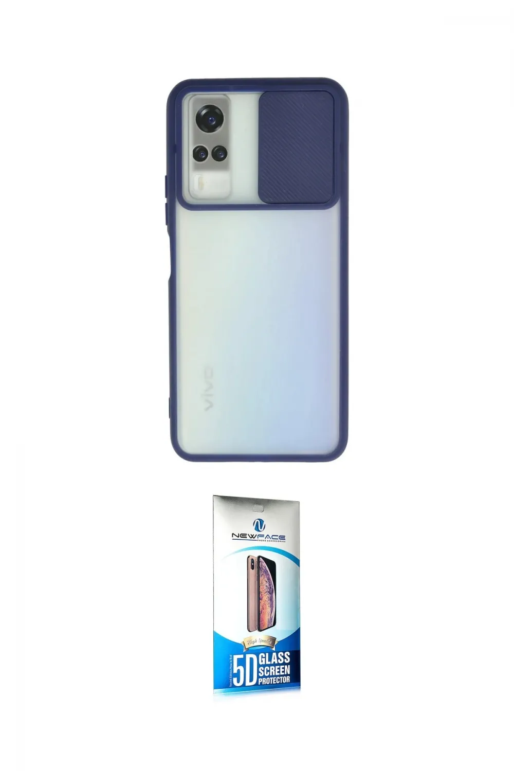 ieg™ Y53S Kılıf Vadi Çizgi - Siyah 5D Eko Cam Ekran Koruyucu