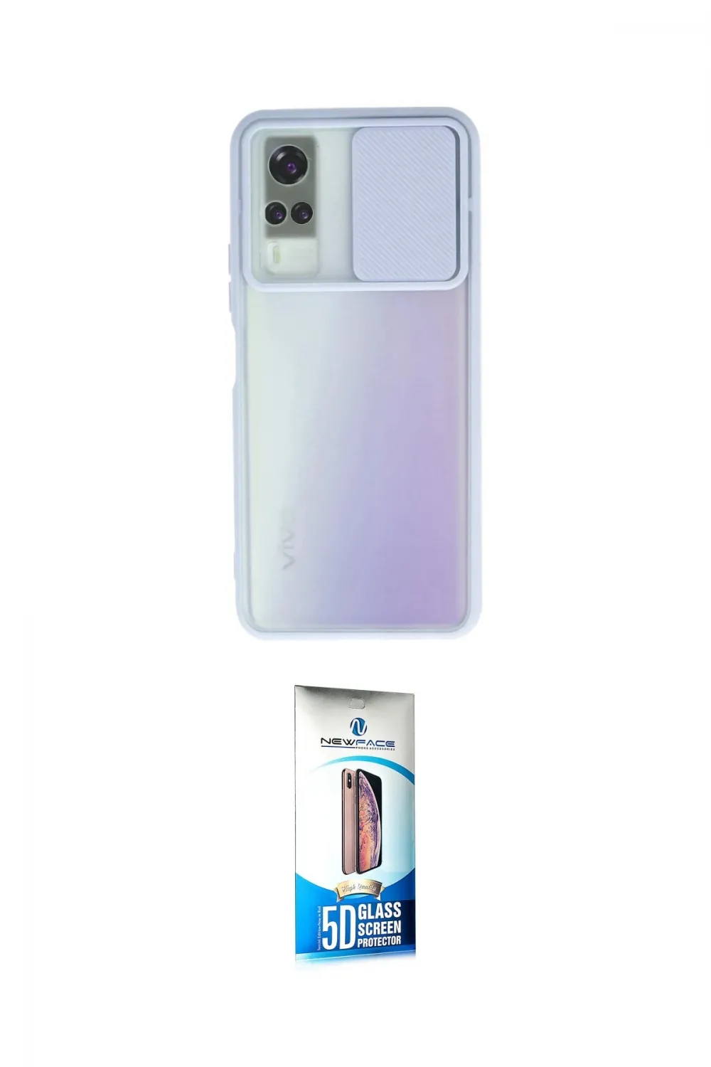 ieg™ Y53S Kılıf Vadi Çizgi - Siyah 5D Eko Cam Ekran Koruyucu
