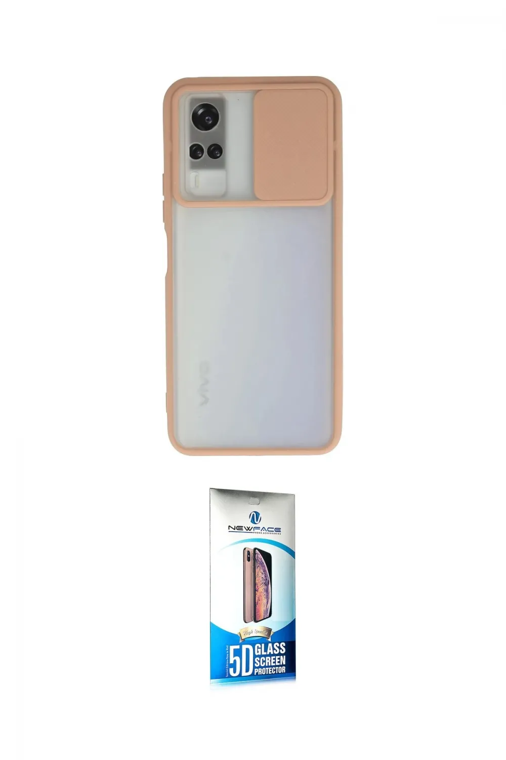 ieg™ Y53S Kılıf Vadi Çizgi - Siyah 5D Eko Cam Ekran Koruyucu