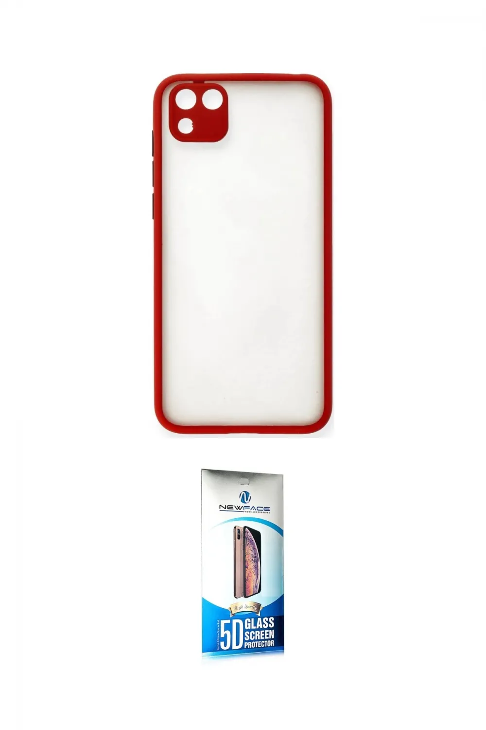 ieg™ Y5P Kılıf Ahenk Çizgi Serisi - Siyah 5D Eko Cam Ekran Koruyucu