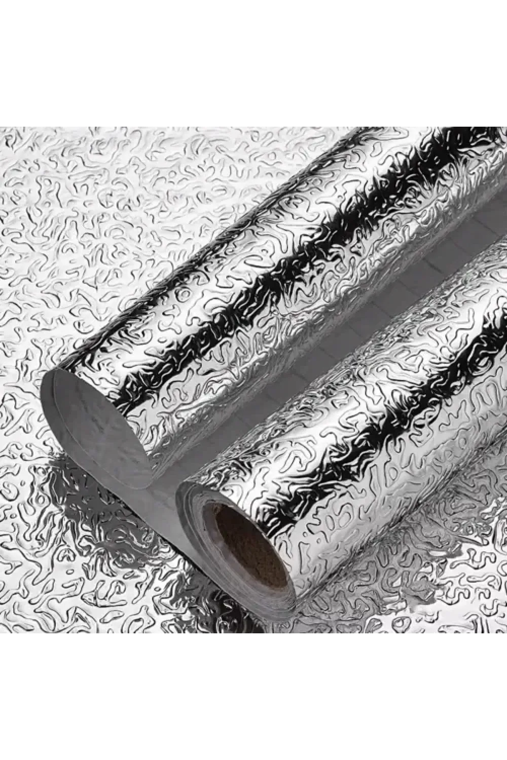 Yapışkanlı Mutfak Folyo Gümüş 40 cm x 10 m