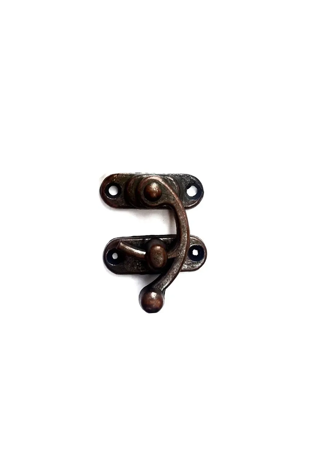 ieg™ Yay Gözü, Ahşap Kutu Klipsi - Küçük 28x33 mm, Antik, 1 Adet