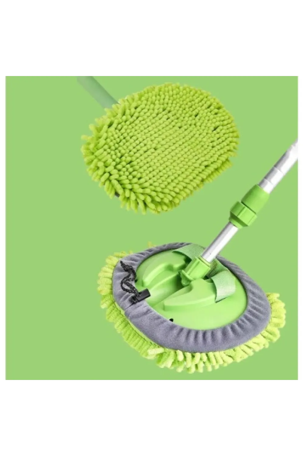 Yedek Bezli Mikrofiber Araba Yıkama Fırçası