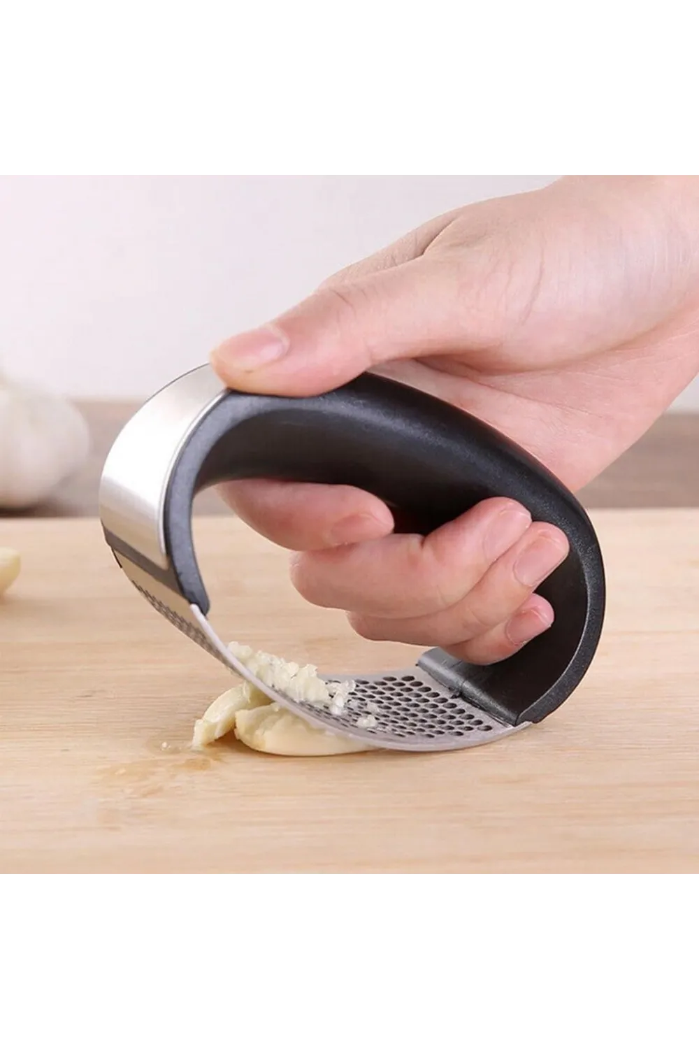 Yeni Sarımsak Ezici Paslanmaz Çelik Garlic Press